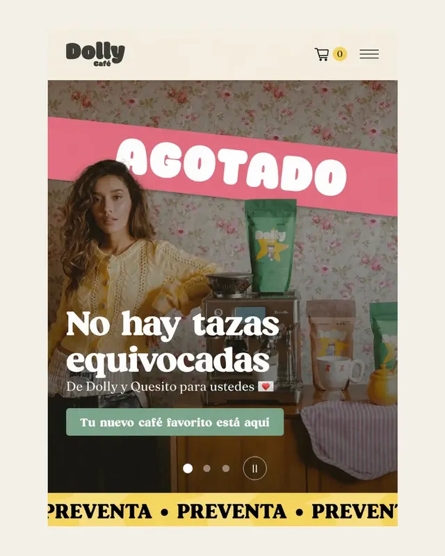 La tienda de Dolly Café con la preventa agotada