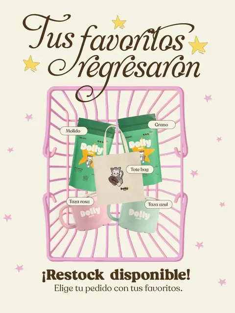 Publicación de Dolly Café: tus favoritos regresaron